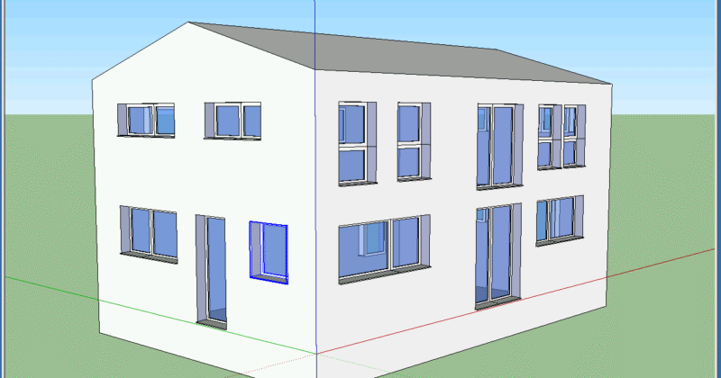 compactness ratio of a building example