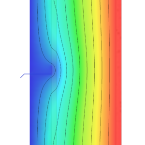 Continuous insulation flashing detail.
