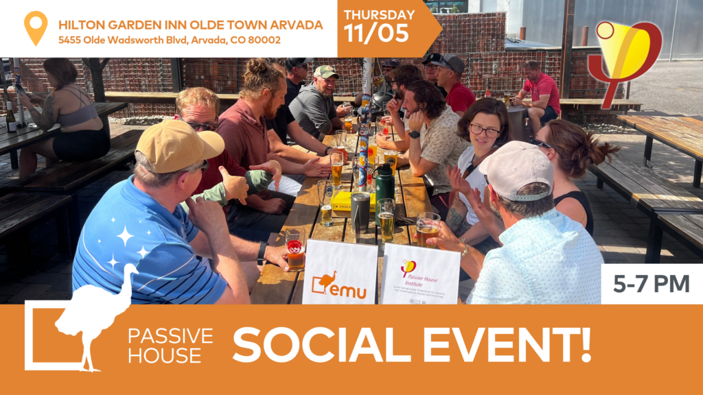 Denver Passive House Social Event