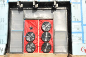 NYECC Blower door test ACH