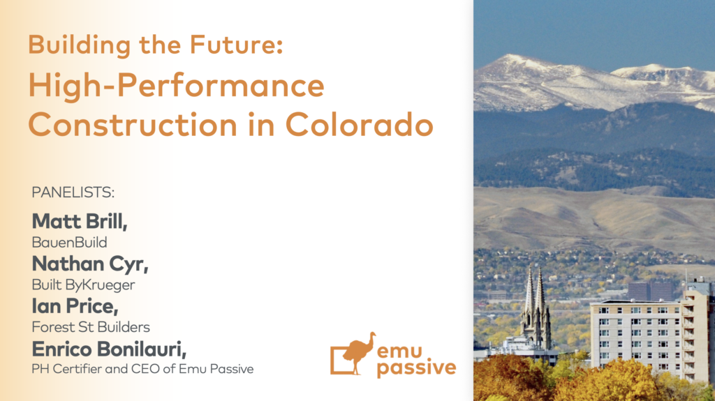 Building the Future: High-Performance Construction in Colorado